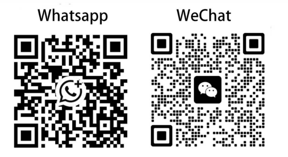 QR-коды WhatsApp и WeChat — отсканируйте, чтобы связаться с CP Organoclay